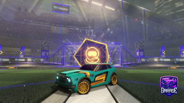 A Rocket League car design from goncalopor