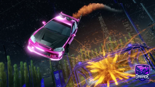 A Rocket League car design from Kipito21