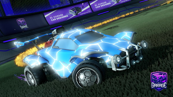 A Rocket League car design from AyoChill