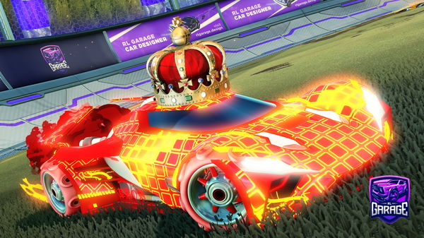 A Rocket League car design from R280