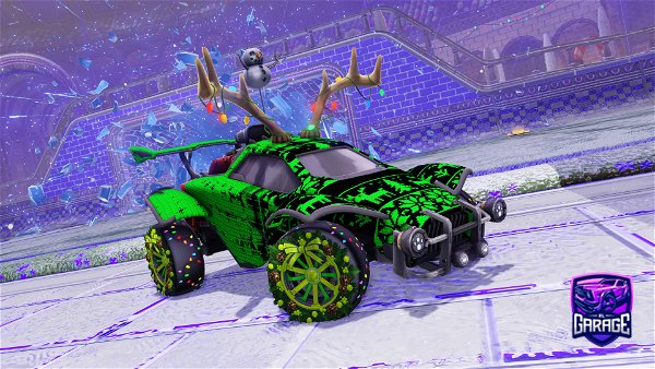 A Rocket League car design from Brodster316