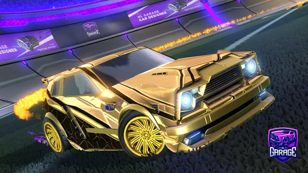 A Rocket League car design from frshh