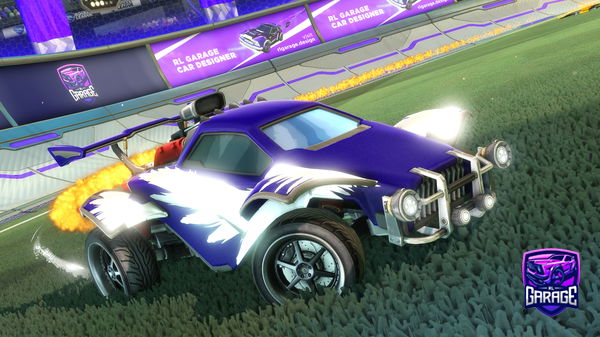 A Rocket League car design from PlatySnakeYT11