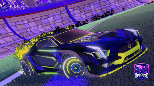 A Rocket League car design from MrBear4715