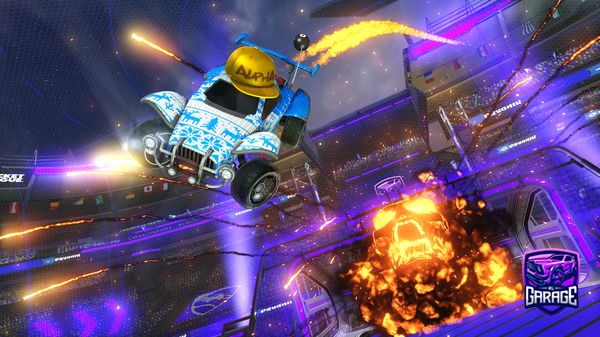 A Rocket League car design from Shawnjr