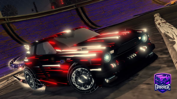 A Rocket League car design from R3AD_TH3_C4PT1ON_0N_TRADE