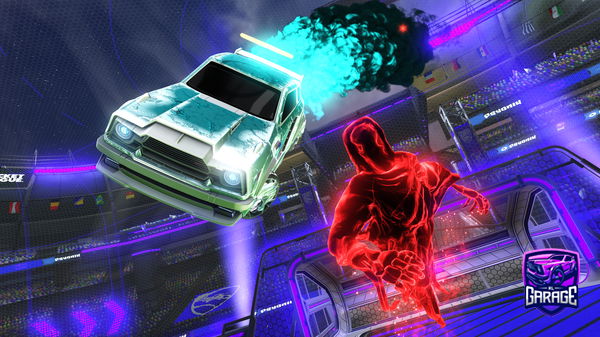 A Rocket League car design from ish_06