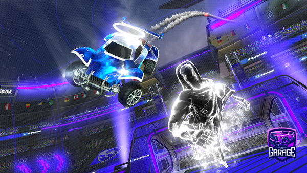A Rocket League car design from Mateja1100