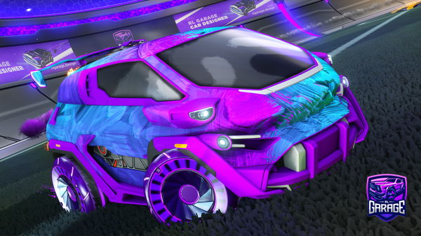 A Rocket League car design from JetJosho