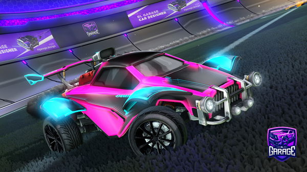 A Rocket League car design from Flickr_