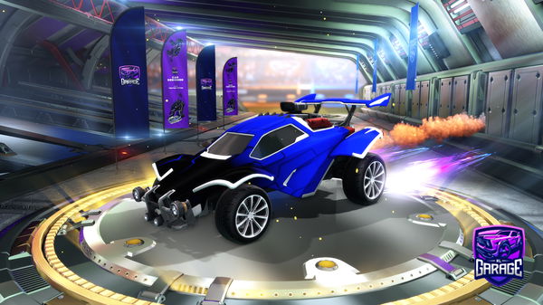 A Rocket League car design from Telekom97