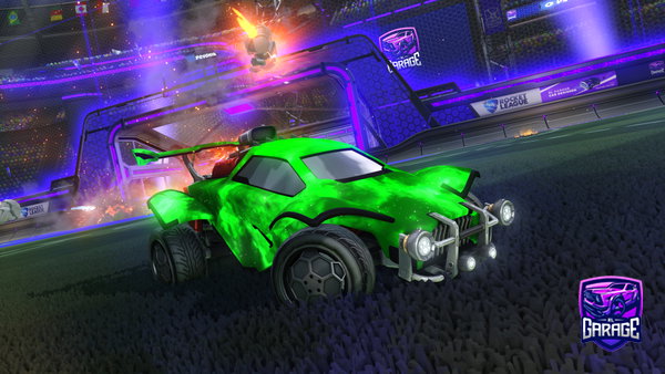 A Rocket League car design from MaikyRomain