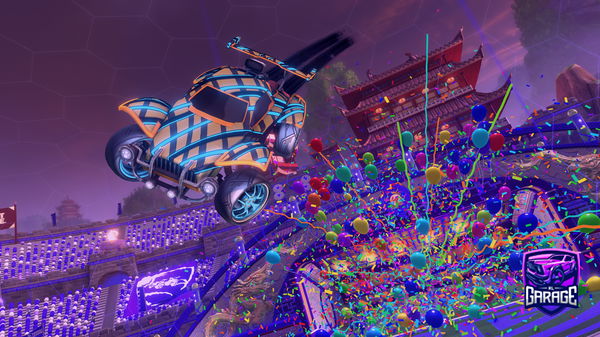 A Rocket League car design from CakeKoala