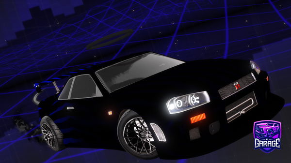 A Rocket League car design from IcONic_Wrld