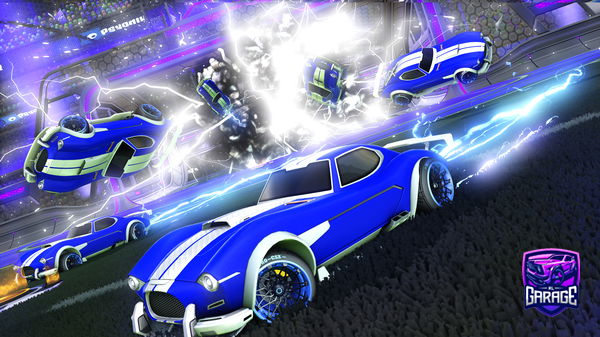 A Rocket League car design from JustLetLoose