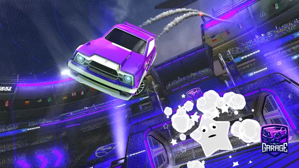 A Rocket League car design from SAMWEIZER