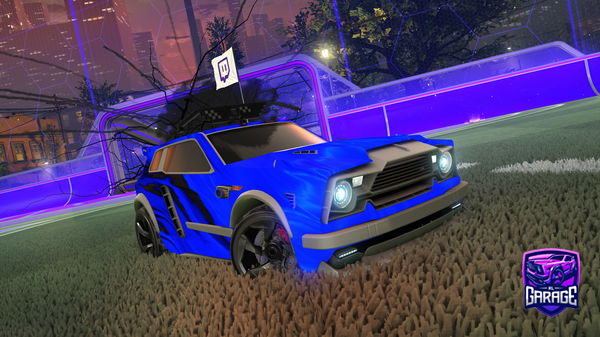 A Rocket League car design from YaBoiBlu01