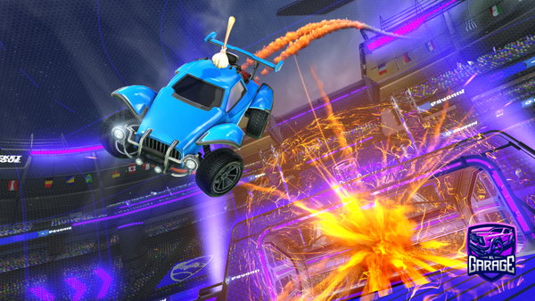 A Rocket League car design from lucasrck