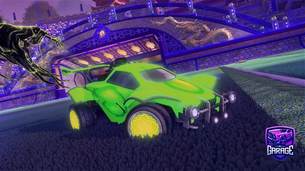 A Rocket League car design from TheGoldenKing08