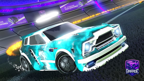 A Rocket League car design from masterbigzx_progamer