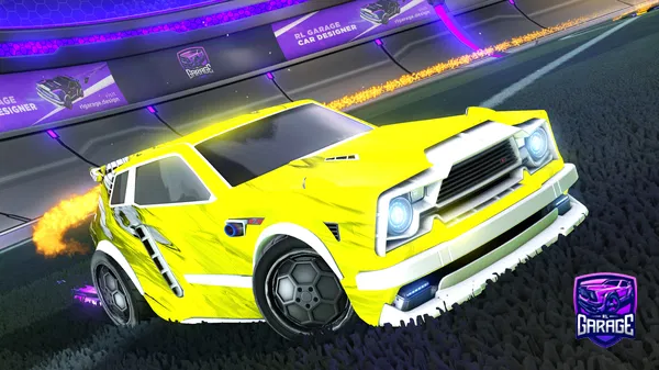 A Rocket League car design from nuclear-spar3