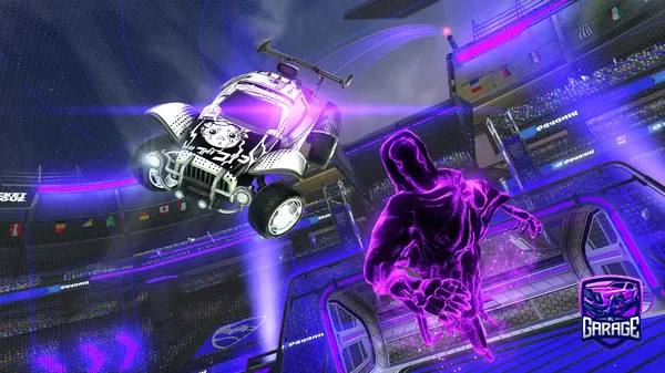 A Rocket League car design from Rafitas