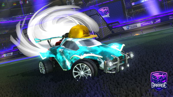 A Rocket League car design from qexvyyrl