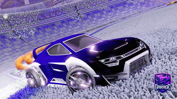 A Rocket League car design from Nut3lla