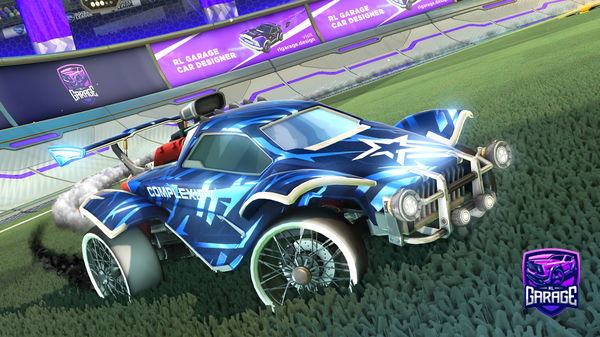 A Rocket League car design from Toastbrot_129