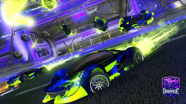 A Rocket League car design from MiguelilloRL