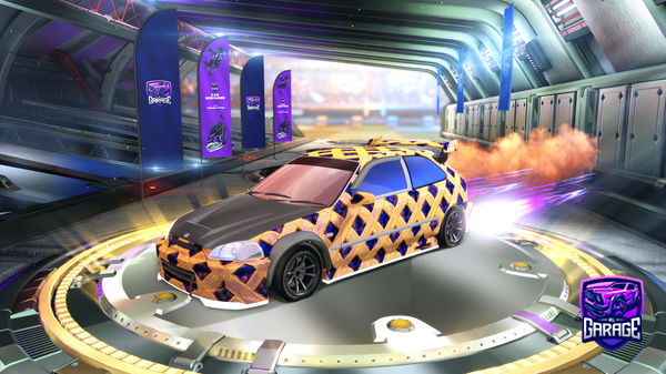 A Rocket League car design from Agvs_thekidd