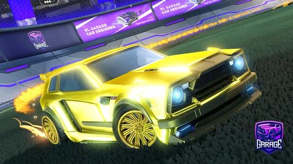 A Rocket League car design from rlperson12354