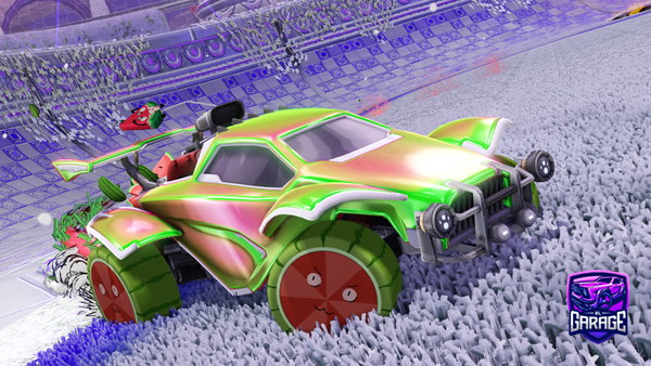 A Rocket League car design from -IAM-