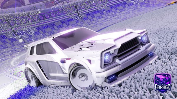 A Rocket League car design from Tronixtian