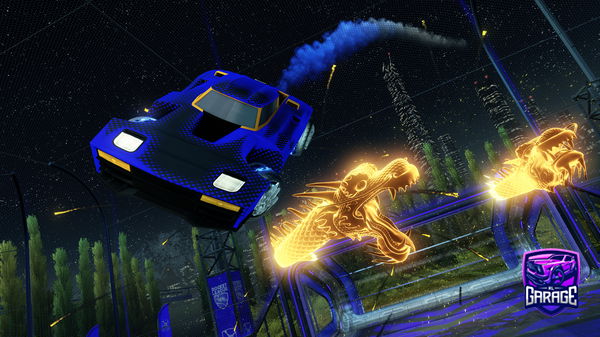 A Rocket League car design from Rippingrayman