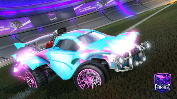 A Rocket League car design from Carthargon