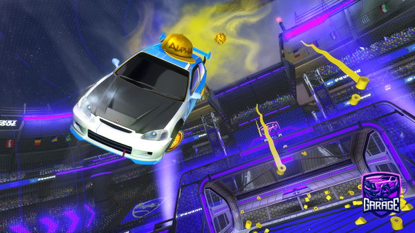 A Rocket League car design from relyttyler