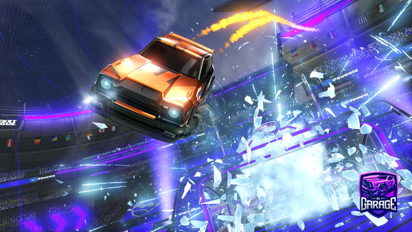 A Rocket League car design from F4R3S
