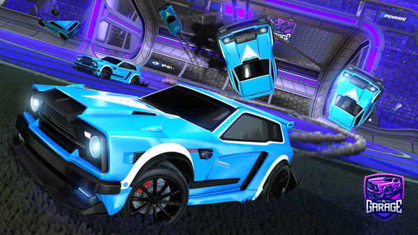 A Rocket League car design from Hauntingsig
