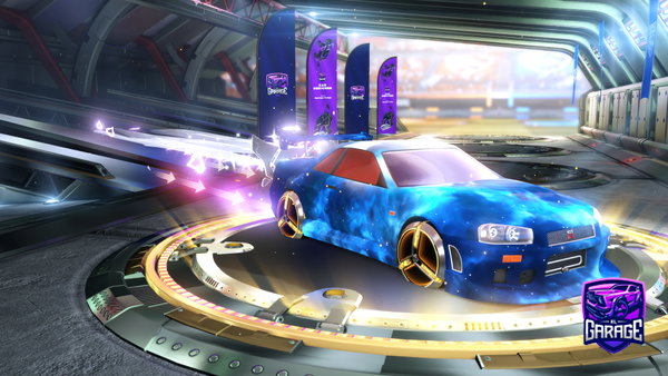 A Rocket League car design from FlashRun77