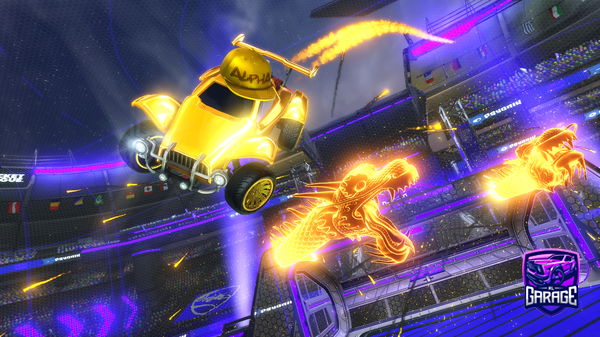 A Rocket League car design from Joelk116