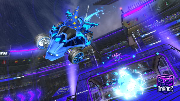 A Rocket League car design from Smecherpestenoapte