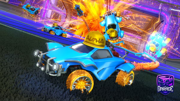 A Rocket League car design from FiNAL-ViLLAiN