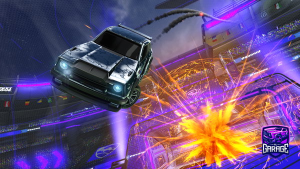 A Rocket League car design from DybalaGrosser