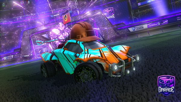 A Rocket League car design from Deamone