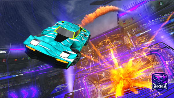 A Rocket League car design from namedvoid