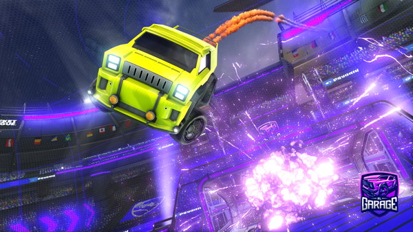 A Rocket League car design from iDoThemDirty