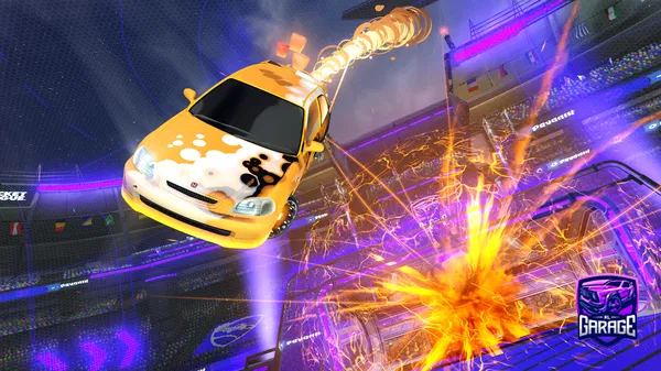 A Rocket League car design from gabe0328