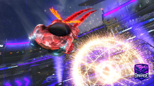 A Rocket League car design from blue_commander