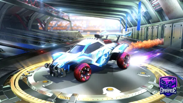 A Rocket League car design from WLF_playZ